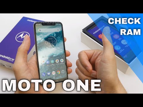 How to Check RAM and Memory Usage  MOTOROLA ONE