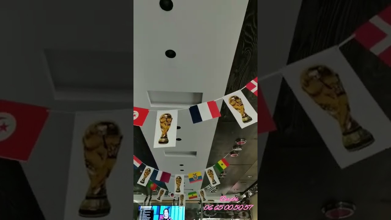 Décoration coupe du monde QATAR 2022