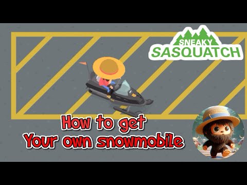 Sneaky Sasquatch - How to get your own Snowmobile