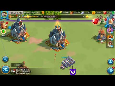 KD2731-KvK1: Open Pass 4 in KVK1 | (RISE OF KINGDOM)