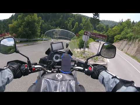 Gorski kotar (Croatia) on motorcycle