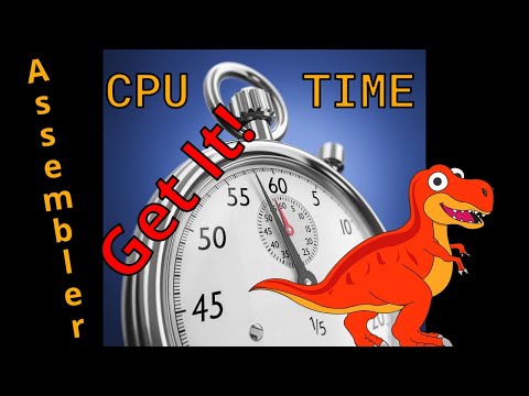 HLASM  Get CPUTIME