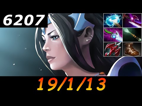 Dota 2 Mirana 6207 MMR 19/1/13 (Kills/Deaths/Assists) Ranked Full Gameplay