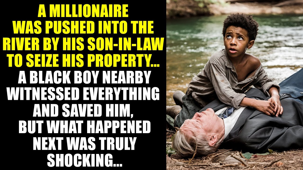 MILLIONAIRE Was Thrown Off A Bridge As Part Of A MURDER, But A Nearby Black Boy SAW EVERYTHING And..