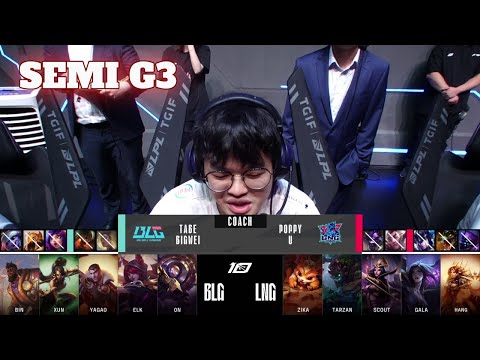 LNG vs BLG - Game 3 | Semi Final LPL Summer 2023 Playoffs | LNG Gaming vs Bilibili Gaming G3 full