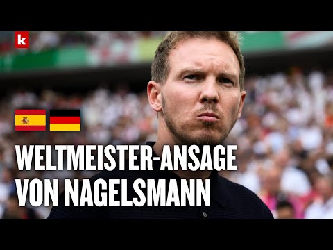 Nagelsmann haut Einen raus: "Die gefällt euch, die Aussage, gell? " | Deutschland - Spanien 1:2