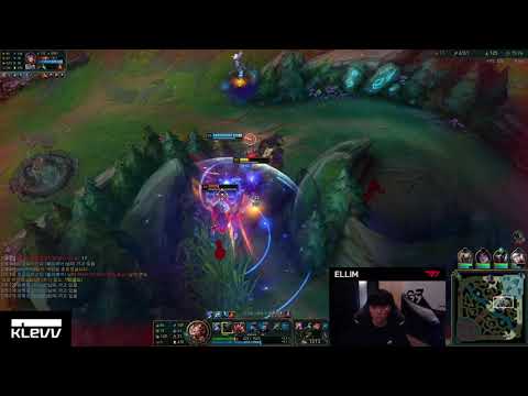 T1 ELLIM PLAYS JUNGLE VOLIBEAR VS LILLIA - KR GRANDMASTER PATCH 10.23