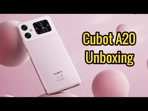 Cubot A20 Cheap Unboxing Video