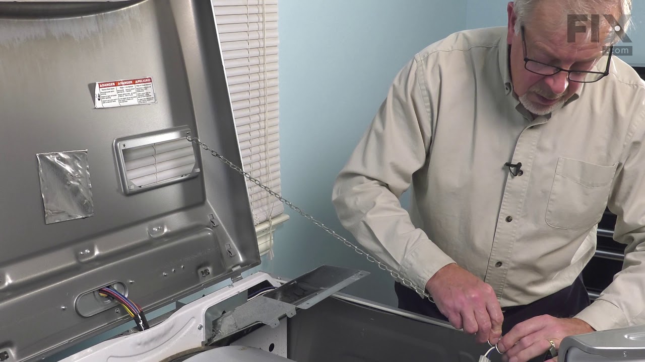 Replacing your Whirlpool Dryer Lint Screen Hinge
