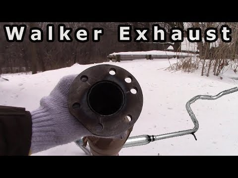 Exhaust Resonator Installation
