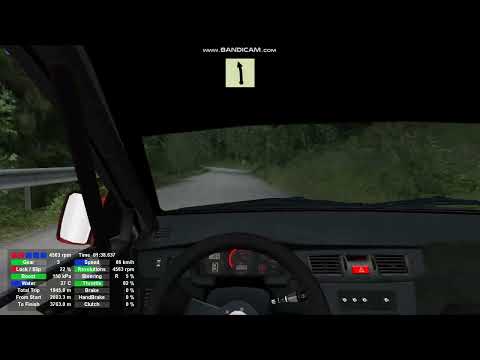 Mitsubishi Lancer EVO IX R4 NGP - Bisanne - 04:19.21 - Onboard