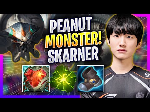 PEANUT IS A MONSTER WITH SKARNER! - HLE Peanut Plays Skarner JUNGLE vs Lee Sin! | Season 2025