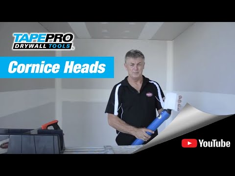 Using the Tapepro Cornice Heads