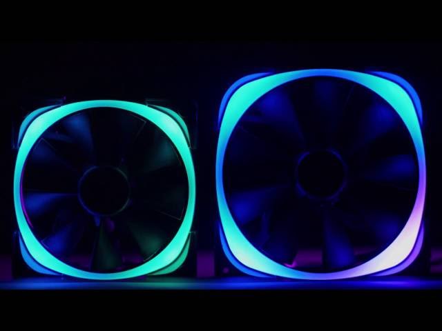 Vidéo teaser pour Introducing NZXT Aer RGB Fans