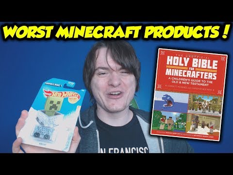 I Spent $100 On Terrible Minecraft Merch Video