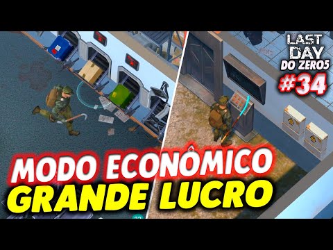 MODO ECONÔMICO NA DELEGACIA GANHANDO MUITOS ITENS TOPS - LAST DAY DO ZERO 5 #34