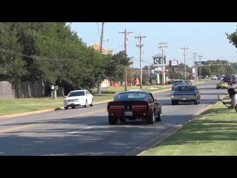 Mustang Car Show Burnouts & Acceleration
