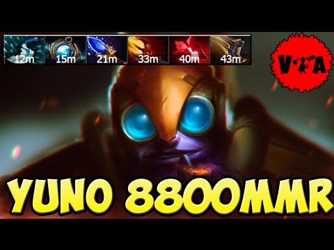 Dota 2 - Yuno 8800 MMR Plays Tinker vol #1 - Ranked Match
