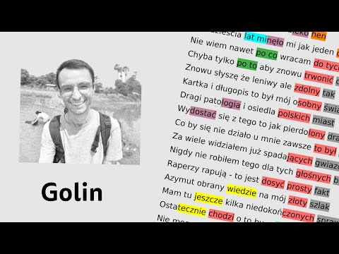 Golin - Moja Diuna | Rym za rymem