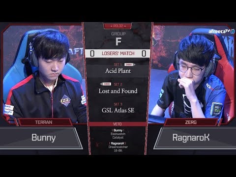 [2018 GSL Season 3] Code S Ro.32 Group F Match4 RagnaroK vs Bunny