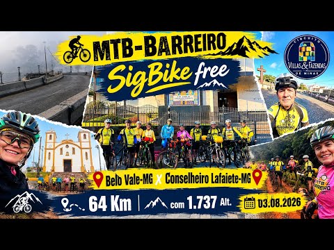 Circuito Villas e Fazendas Minas Gerais - Belo Vale-MG x Conselheiro Lafaiete-MG- 2° dia 03.08.2026