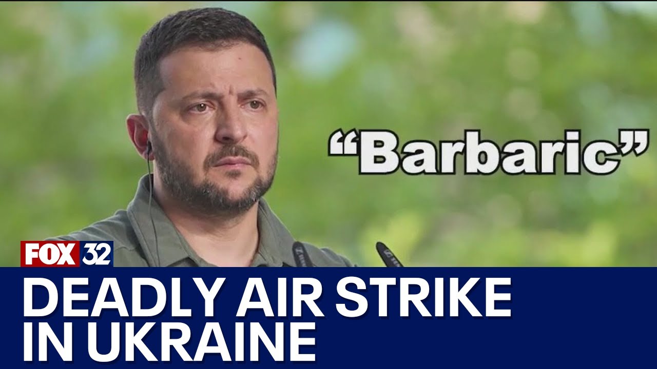 Ukrainian hospital targeted in deadly air strike