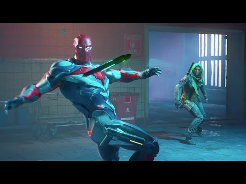 Gotham Knights Red Hood Meets Batman's Girlfriend, Talia Al Ghul - Gotham Knights Cutscenes