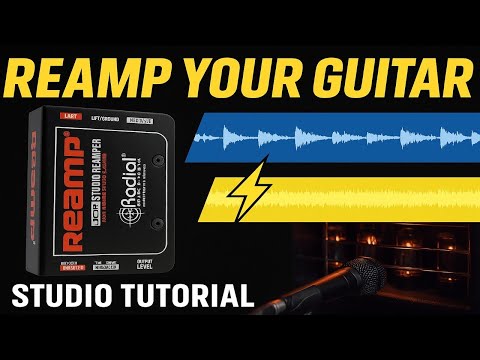 How to Reamp Guitar Tracks | Step-by-Step Reamping Tutorial in the Studio