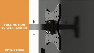 Super Economy Full-motion TV Wall Mount -KLA26-221