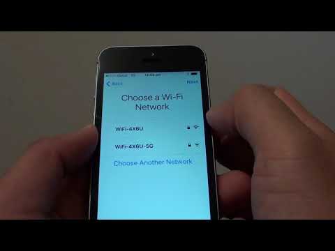 iPhone SE: How to Setup the Phone For the First Time