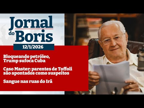 Jornal do Boris - 12/1/26 - Notícias do dia com Boris Casoy
