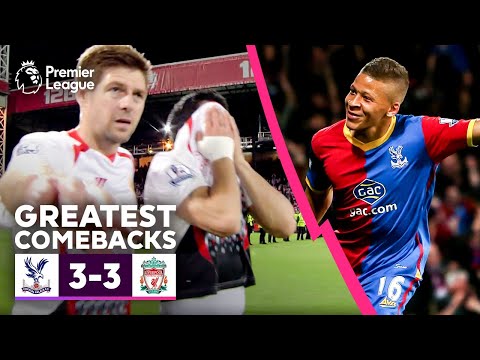 When Crystal Palace derailed Liverpool's title hopes | Premier League's Greatest Comebacks