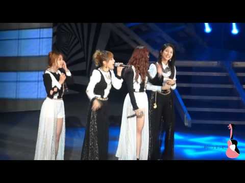 Hallyu Heaven (Part 12) - Hot Tissue (ft. Tiffany, Yonghwa, Kikwang, and 4Minute [FANCAM 121110])