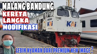 Download lagu MALANG BANDUNG 200 RIBUAN | Naik Kereta Api Malabar Ekonomi Langka Hasil Modifikasi Premium 2021 mp3