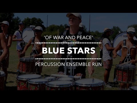 Blue Stars 2022 | DCI Finals Week Rehearsal | Percussion Ensemble Run