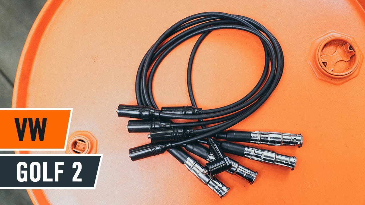 Cómo cambiar: cables de bujías - VW Golf 2 | Guía de sustitución