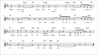 "Every Time We Say Goodbye" Cole Porter