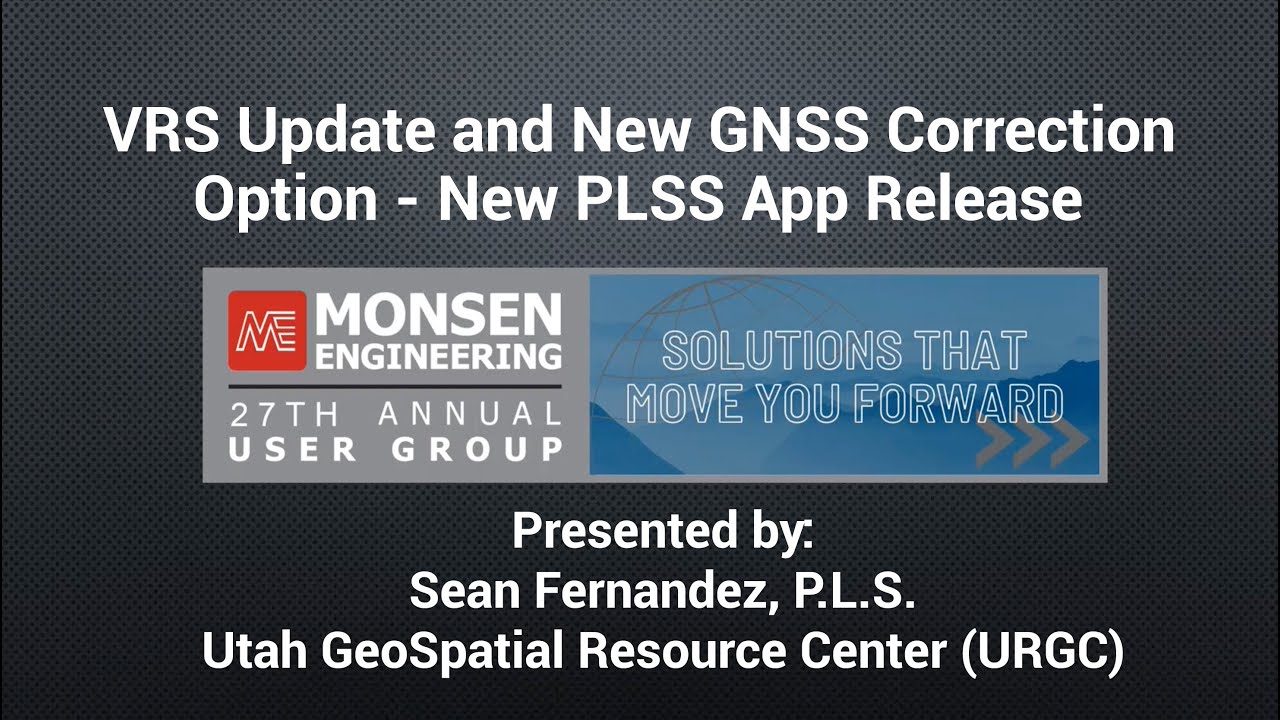 VRS Update and New GNSS Correction Option