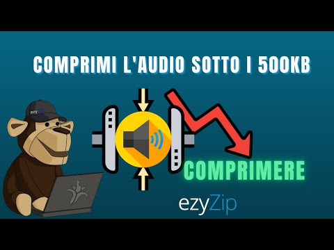Come ridurre i file audio a 500KB (Guida semplice)