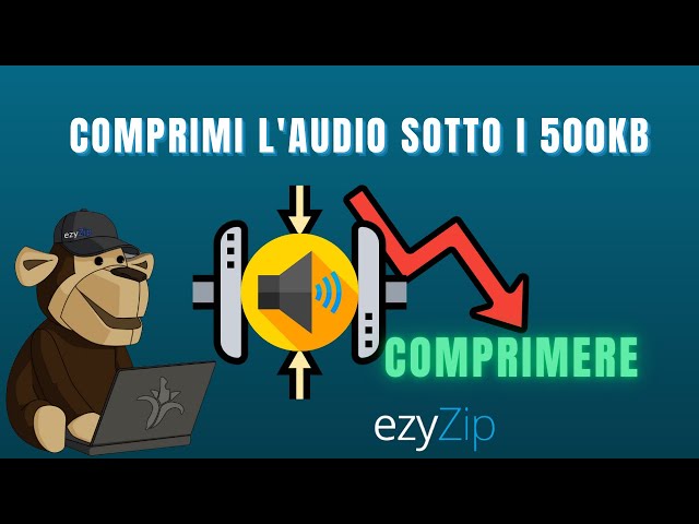 Come ridurre i file audio a 500KB (Guida semplice)