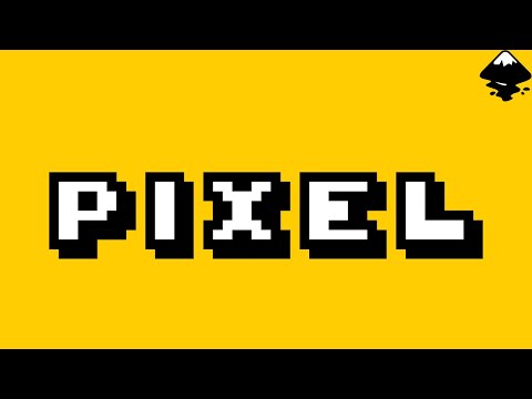 8-Bit Pixel Text Effect in Inkscape