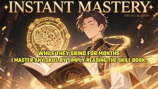 While They Grind for Months, I MASTER Any Skill by Simply READING the Skill Book.