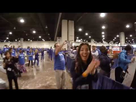 Largest Human Mattress Dominoes