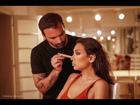 Master & Babe. Sanja Vučić Makeup Session with Dragan Vurdelja.