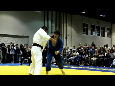 2011 U. S National Championships of Judo Open Division Satoshi Ishii vs Kyle Vashkulat