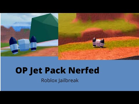 OP Jet Pack Finally Nerfed (Roblox Jailbreak)