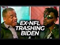 Host Stunned as Ex-NFL Star Relentlessly Trashes Biden