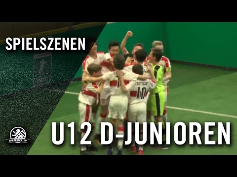 RB Leipzig - VfB Stuttgart (U13 D-Junioren, Finale, AOK-Juniorenmasters 2017) - Spielszenen