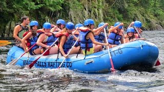 preview picture of video 'White Water Rafting with Kingsley Pines Camp'
