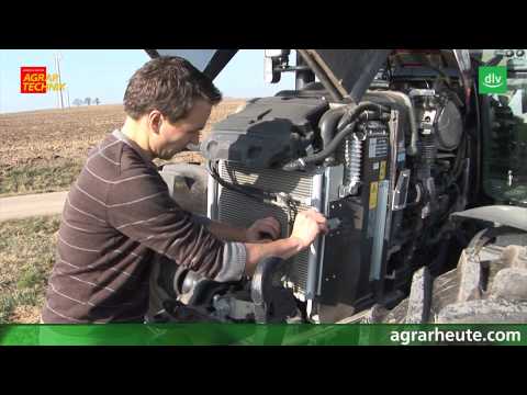 Case IH Farmall 115 U Pro tractor in the AGRARTECHNIK machine test